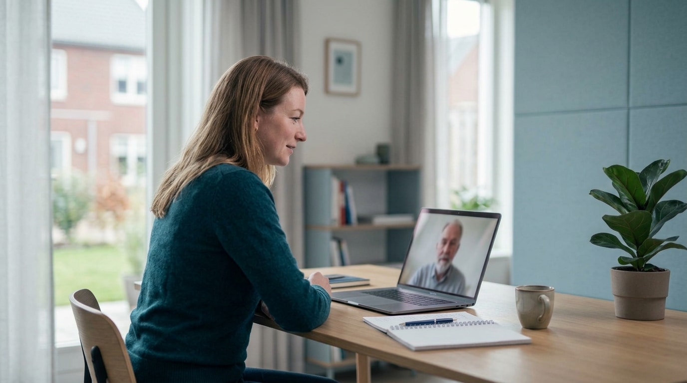 Home Een professional in een persoonlijk online gesprek